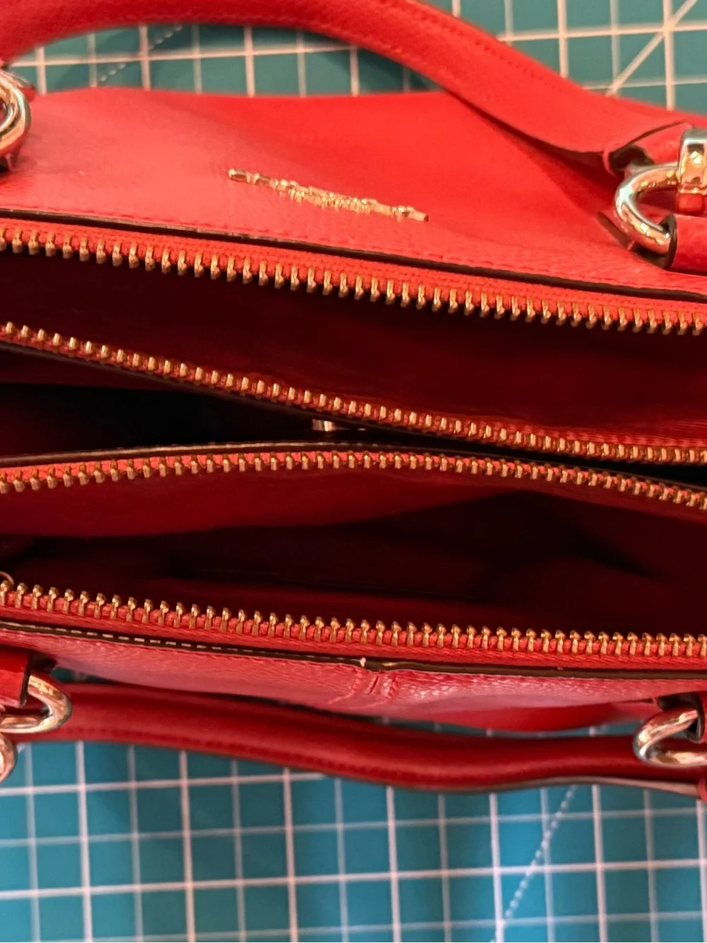 Coach F36637 Christie Carryall Orange-Red Convertible Bag